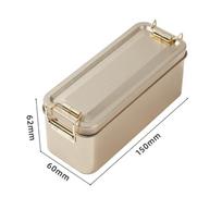 1/3/5Pcs Dustproof Home Desktop Storage Tin Rectangular Tinplate Cookie Tins Box With Lid For Candy Coffee Tea Jewelry Chocolate 185x105x55 SilverX1 white