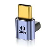 FONKEN 100 W USB4.0 40Gbps adapteris USB C Vyriškas greitas įkrovimas duomenų sinchronizavimo keitiklis 8K@60Hz OTG nešiojamajam planšetiniam telefonui Norval Version