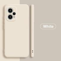 Poco F5 F 5 Pocof5 dėklas Originalus skysto silikono telefono dėklas skirtas Xiaomi Poco F5 F 5 Pro F5pro Pocof5 smūgiams atsparus galinis dangtelis For Poco F5 balta