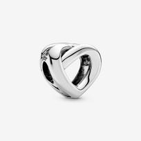 Pandora 798081 Mazguotos Širdies pakabukas sidabras