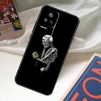Aesthetics Skeleton Case For POCO X6 Pro X3 X5 F3 F5 M5s M6 Pro Xiaomi 14 Ultra 11T 12T 13T Pro 12 13 Lite Cover POCO X6 Pro