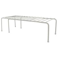 2pcs Cabinet Storage Shelf Rack Iron Antirust Cabinet Shelf Rack Floor Standing Detachable Cupboard