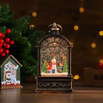 Creative Luminous Christmas Window Lights with Music Box – Night Light Ornaments & Gifts