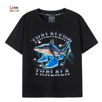 2026 Tralalero Tralala Divertido Shark Meme Kids Clothes Hoodie Toddler Boys Girls sporty hoodie Children Outfits 140