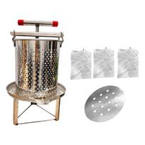 Honey Press Extractor Stable Base Beekeeping Accessories Fruit Press for Vinasse Olive Oil Honeycomb Vegetables Juice