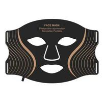 LED Face Brightening Mask - 4 Color Light Therapy Silicone Mask for Home Use