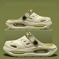 Smile Mens And Women'S Cave Shoes Stylish Breathable Sandal Shoes With Removable Insoles Anti-Skid Cushioned Thickened Soft Slide Shoes 40-41