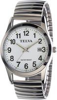 CREPHA Analog Quartz Watch for 3 ATM Water Date Expandable Simple Stainless Steel 20mm Band Suitable for High School and Junior High School Available