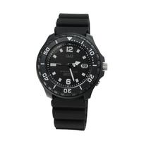 10 ATM Water Resistant Solar Watch Analog Waterproof Watch No Adjustment No Battery Replacement Required [Citizen Q&Q] (Black/Radio Controlled) juoda