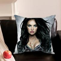 J-Jennifers Body Megan Fox Actor Various Sizes Square Pillowcase For Car Home Bedchamber Decor Peach skin 18*18(CM)-1Pcs