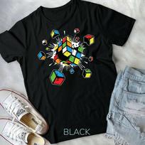 Exploding rubix rubiks rubics cube present gift for kids Unisex Youth T-shirt L