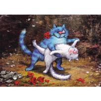 Visas 5D „pasidaryk pats“ deimantinis piešimas animacinis filmas „Katė Šoka deimantinis siuvinėjimas Siuvinėjimas kryželiu namų dekoras Rankų darbo 25x30cm gray