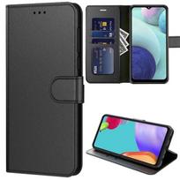 Case for Samsung A52 5G (6.5  ) - PROSHOP - Leather Effect - Magnetic Closure - Black juoda