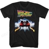 Back To The Future T Shirt Graphic Print Men Women Fashion Hip Hop Streetwear Short Sleeve Plus Size T Shirt Unisex 62473 S