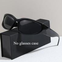 Cyberpunk Futuristic Fashion Glasses Tinted Lenses for Street Fashion Festive Events Unisex Men Women Festival Gear Edgy Style