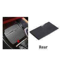 For BMW X1 X2 F48 F49 F39 51169299529 Car Center Console Drink Water Cup Holder Cover Trim Zipper Rolling Curtain Rear