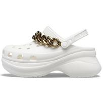 Crocs Retro Chain White Gold Sandals 'White Gold' Women's 206662-19B 34-35