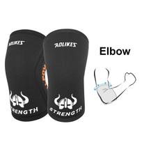 Aolikes 1 Pair 7Mm Knee Sleeves Ergonomic Support Injury Recovery - Neoprene Knee Brace Knee Support Features Suitable For Squats Running and Gym L