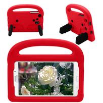 Kids EVA Case for Samsung Galaxy Tab A 8.0 SM-T290 T387 T380 E 8.0 T375 Cute Sparrows Stand Cover for Tab A 7.0 T280 4 3 Lite Tab 4 7.0 T230 T231 raudona
