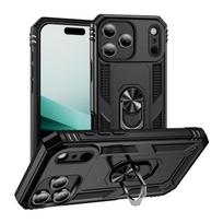 For iPhone 17 Promax 16 15 14 13 Pro Max Cases Phone Cover Shockproof Case Kickstand Ring Magnetic Cover For iPhone 13 juoda