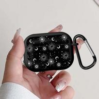 Earphone Cases Cover Case For Airpods Pro2 4 2 1 Pro Pro3 3 Black Moon Airpods Pro 3