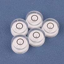 18x9mm Mini Round Spirit Level Bullseye Level Measurement Instrument gimbal level 5Pcs