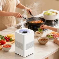 True HEPA Air Purifier With Activated Carbon Filter For Pet Smoke Dust Formaldehyde Removal In Large Room Home Office