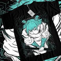 Anime Jujutsu Kaisen Hajime Kashimo Black TShirt S