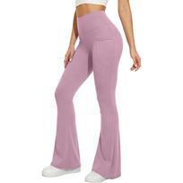 High Waist Flare Leg Yoga Pants for Women Stretch Wide Leg Trousers Comfortable Wear Suitable for Various Activities XXL