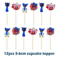 Poppy Playtime Theme Party Supplies Balloons Cake Toppers And More! 6 Mixed Color Balloons