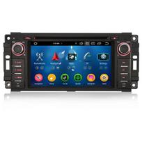 ES SANDĖLIS ERISIN ES6762J Android 13.0 4G DAB+ DSP GPS Automobilio DVD Multimedija GPS Skirta Jeep Compass Wrangler Commander Dodge Chrysler 6.2'' 64 g 4 g