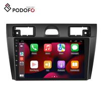 Podofo 9  Android Car Stereo Car Radio for Ford Fiesta 2002-2008 Carplay Android Auto GPS Wifi Hifi FM RDS Wholesale OEM/ODM Only Frame(no car radio) No No