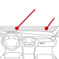 Front Silicone Coating Wipers for Abarth Fiat 500 695 500C 500CC 312 2007 - 2024 Car Wiper Windshield Windscreen Accessories Fiat 500