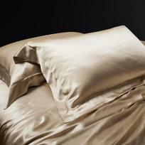 Solid Color Silk Mulberry Silk Pillowcase Double-sided Silk Ice Silk Pillowcase Adult 48X74 Pillowcase 48x74cm (single pack)