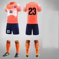Futbolo uniformos kostiumas Moterims suaugusiems Žaidimas Komandos uniforma Pradinių ir vidurinių mokyklų mokiniams Vasaros treniruotės Sportas Trumpomis rankovėmis Futbolo apranga 4XS