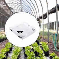 Skaidrus PVC brezentas uždengimui, apsauginis audinys nuo lietaus, sutankintas lietpaltis, vandeniui atsparus, terasai ir paviljono stovyklavimui 1mx1m 3.28ftx3.28ft