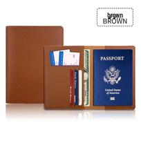 Customizable PU Leather Passport Holder Set with Multi-card Slots and Durable Protection ruda