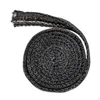 Stiklo pluošto krosnelės tarpinė sandarikliui židiniui ir langui 2mmx10mmx300cm black