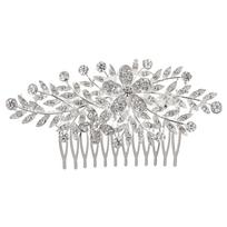 Bridal Hair Comb For Bride  Hair Comb Tiaras Women Girl Hair Jewelry Wedding Hair Accessories Gifts sidabras