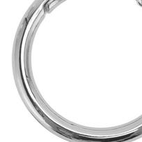20pcs Gold Spring O Rings 40MM Snap Clips Jewelry Tools Snap Hooks  Keychain sidabras