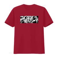 2000 Ad Judge Dredd Fist Of T shirt for Men Retro Comic Style Print vintage Washed Versatile Top For Everyday Wear Unisex 2XL gray