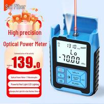 High-Precision Mini Fiber Optic Power Meter with Red Light Tester Mini (-70~+10dBm)