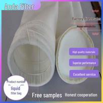 Industrial High-Temperature Resistant Pulse Dust Collector Filter Bag for Cement ali-628755851140 gray