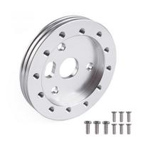 Steering Wheel Bolt Adapter, 6 Hole to 3 Hole Aluminum Hub Spacer, 0.5  1  Thickness for Racing Car Steering Column A sidabras