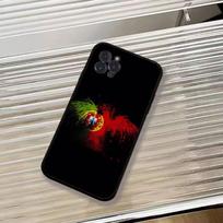 Fan support P-Portugal Flag Phone Case For iPhone 17,16,15,14,13,12,11 Plus,Pro Max,XS,Soft Black Cover iPhone11ProMax
