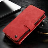 Originalios odos telefono dėklas, skirtas iPhone Xr, su magnetiniu užsegimu ir smūgių absorbcija Red6