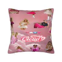 Megan Moroney Singer Cloud 9 Album Pillow Case Design Pillow Cover Novelty Pillowcases For Living Room Chair Peach skin 18*18(CM)-1Pcs