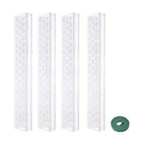 4 vnt samanų stulpų augalų laipiojimo atrama D formos dizainas, lengvai tvirtinamas vertikaliai auga, sukraunamos augalų atramos Size#4pcs