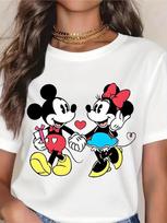 Funny Mickey And Minnie Mouse Tshirt Unisex 12 S