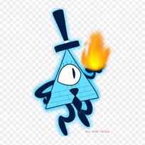 Bill Cipher Deviantart Geležis ant šilumos perdavimo spausdinimo Viniliniai pleistrai Lipdukas drabužiams „Pasidaryk pats“ aplikacijos, plaunamos pleistrai blue